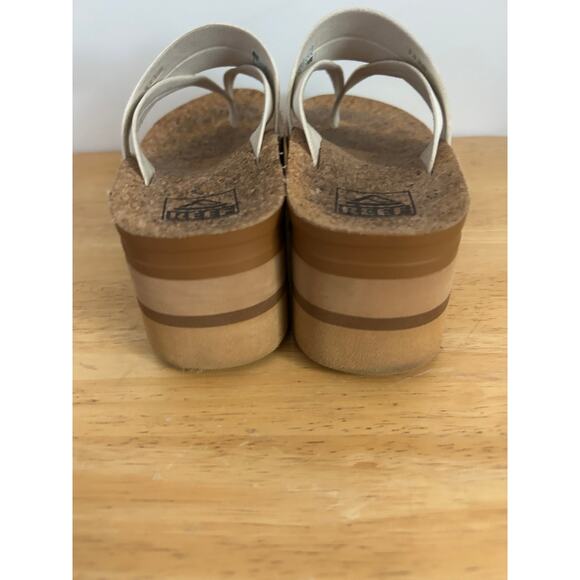 Reef Vista Higher Savanah Sandals - Whisper White - Size 7 - Picture 13 of 15